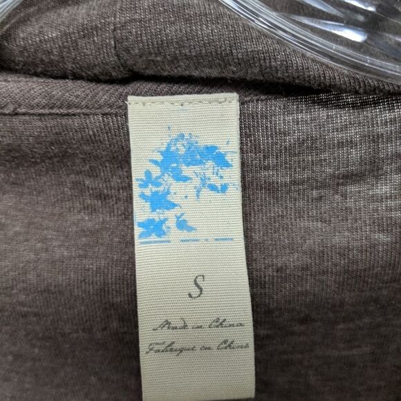 C KEER Ombre Asymmetrical Ruffle Cardigan S - Picture 4 of 7